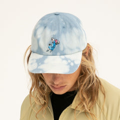 RIPNDIP Heaven / Hell Denim Dad Hat (Light Wash)