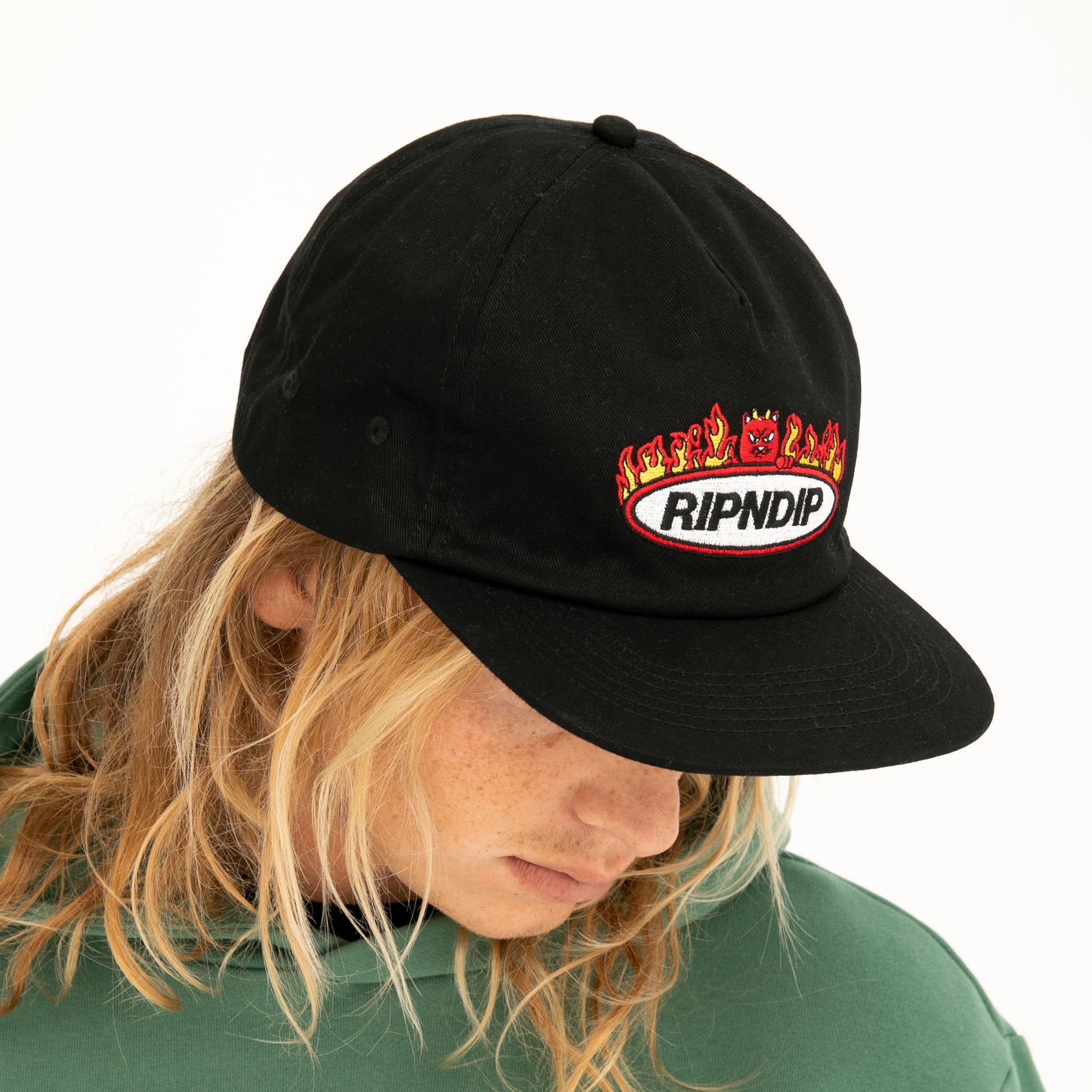 RIPNDIP Welcome To Heck Snapback (Black)