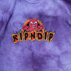 354569 Dark Side Long Sleeve (Plum Lightning Wash)