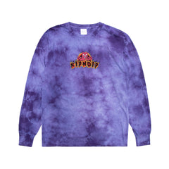 354569 Dark Side Long Sleeve (Plum Lightning Wash)