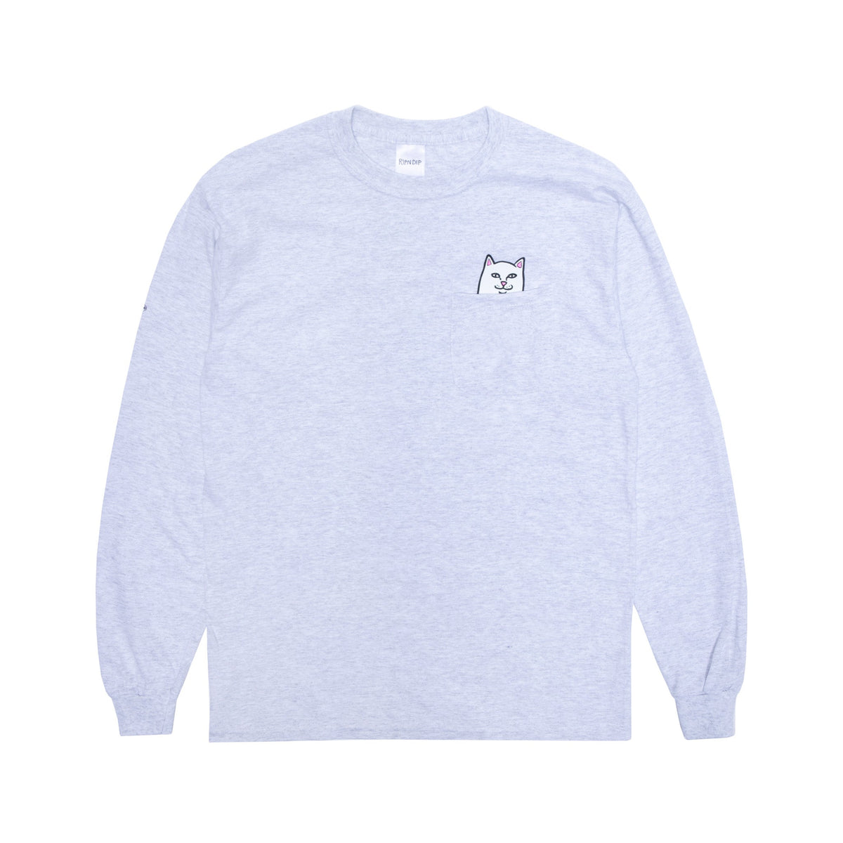 RIPNDIP Lord Nermal Long Sleeve (Ash Heather)