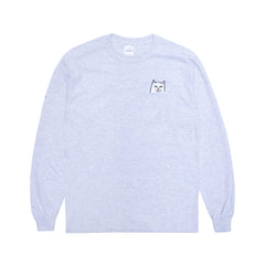 RIPNDIP Lord Nermal Long Sleeve (Ash Heather)