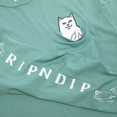RIPNDIP Lord Nermal Long Sleeve (Light Pine)
