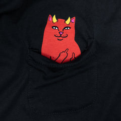RIPNDIP Lord Devil Pocket Tee (Black)