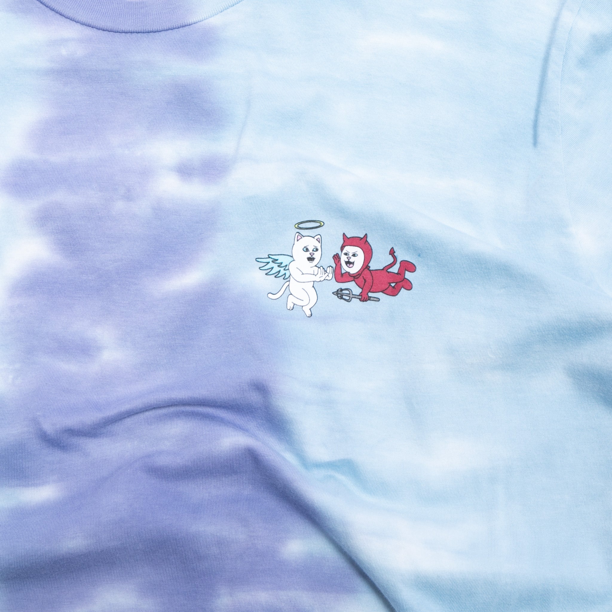 RIPNDIP Limbo Tee (Perwinkle/Light Blue Split Dye)