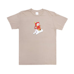 RIPNDIP Branded Tee (Almond)