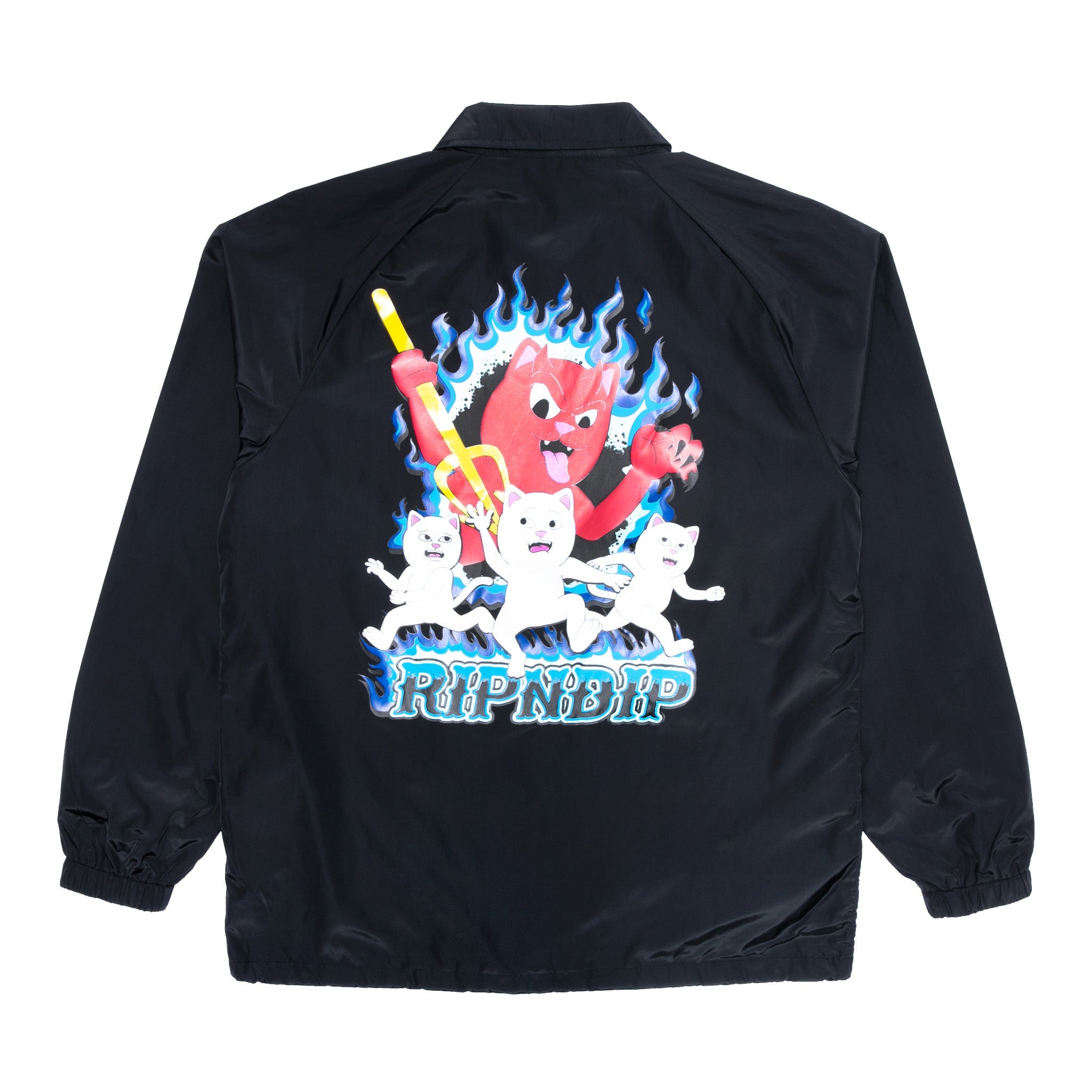 RIPNDIP Hades Coach Jacket (Black)