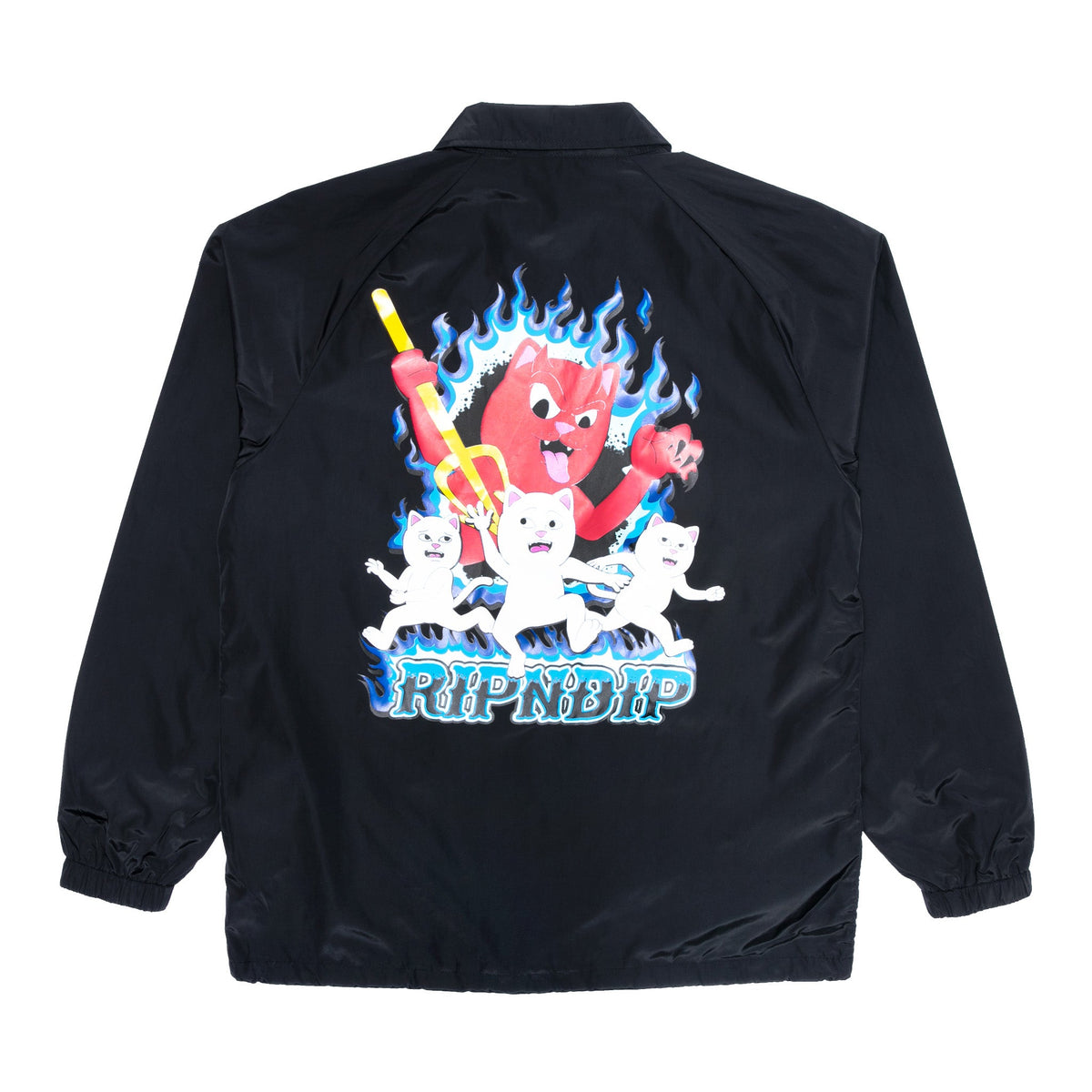 RIPNDIP Hades Coach Jacket (Black)