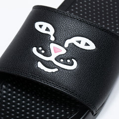 RIPNDIP Lord Jermal Face Slides (Black)