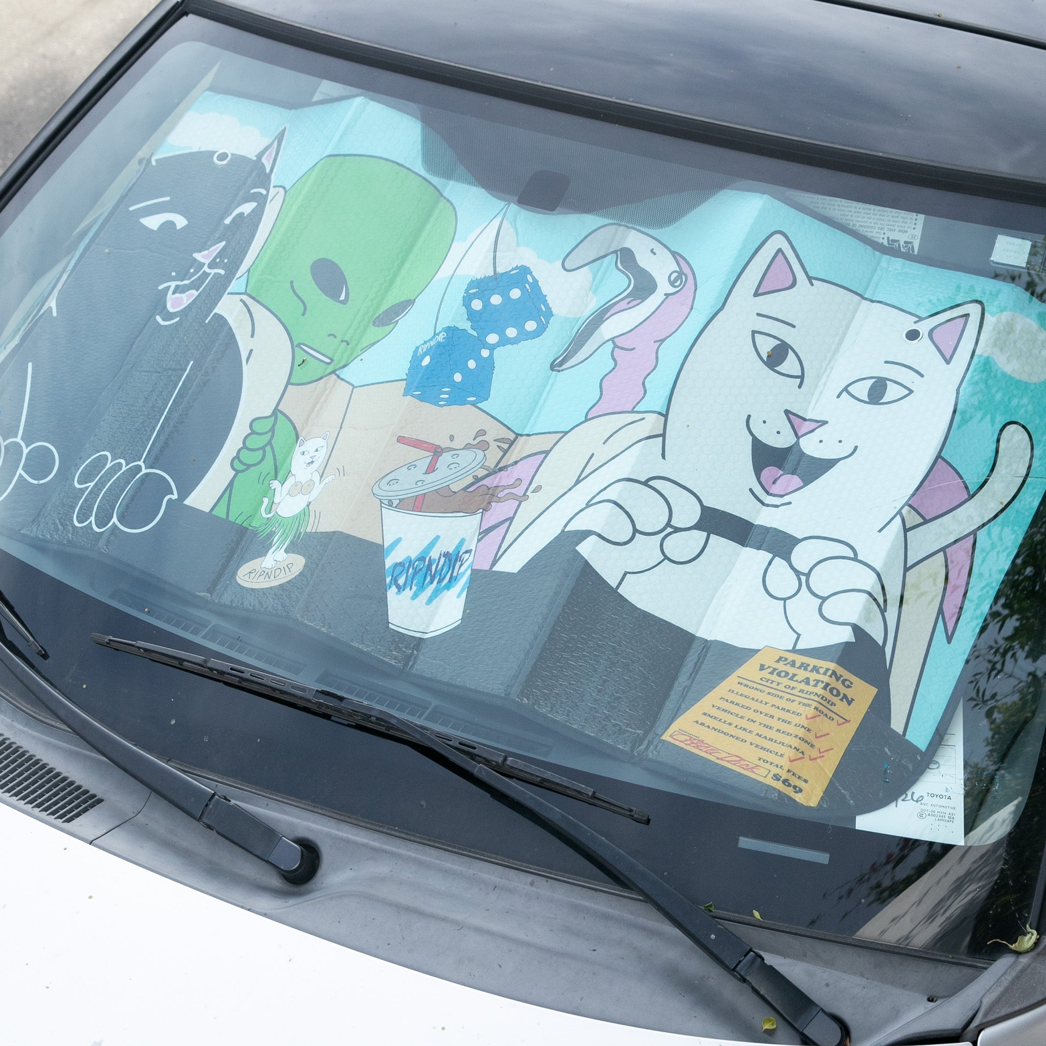 RIPNDIP Road Trip Car Shade