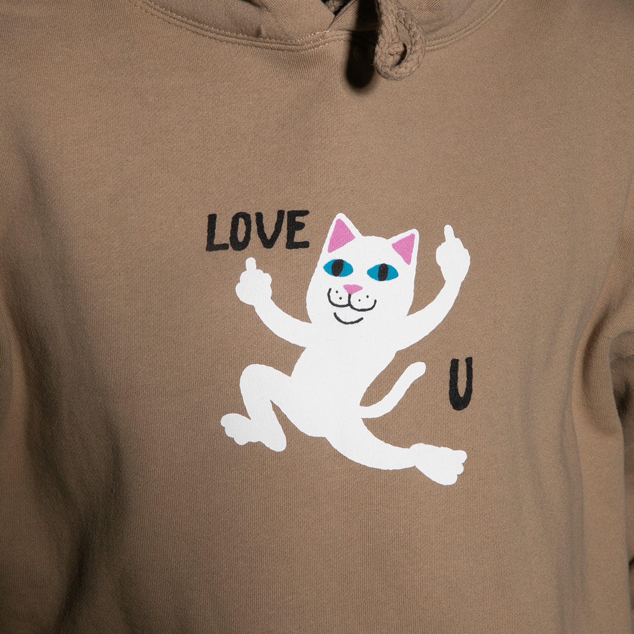 RIPNDIP Love U Hoodie (Sandstone)