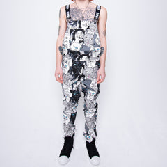 RIPNDIP Family Tree Twill Overalls (Black)