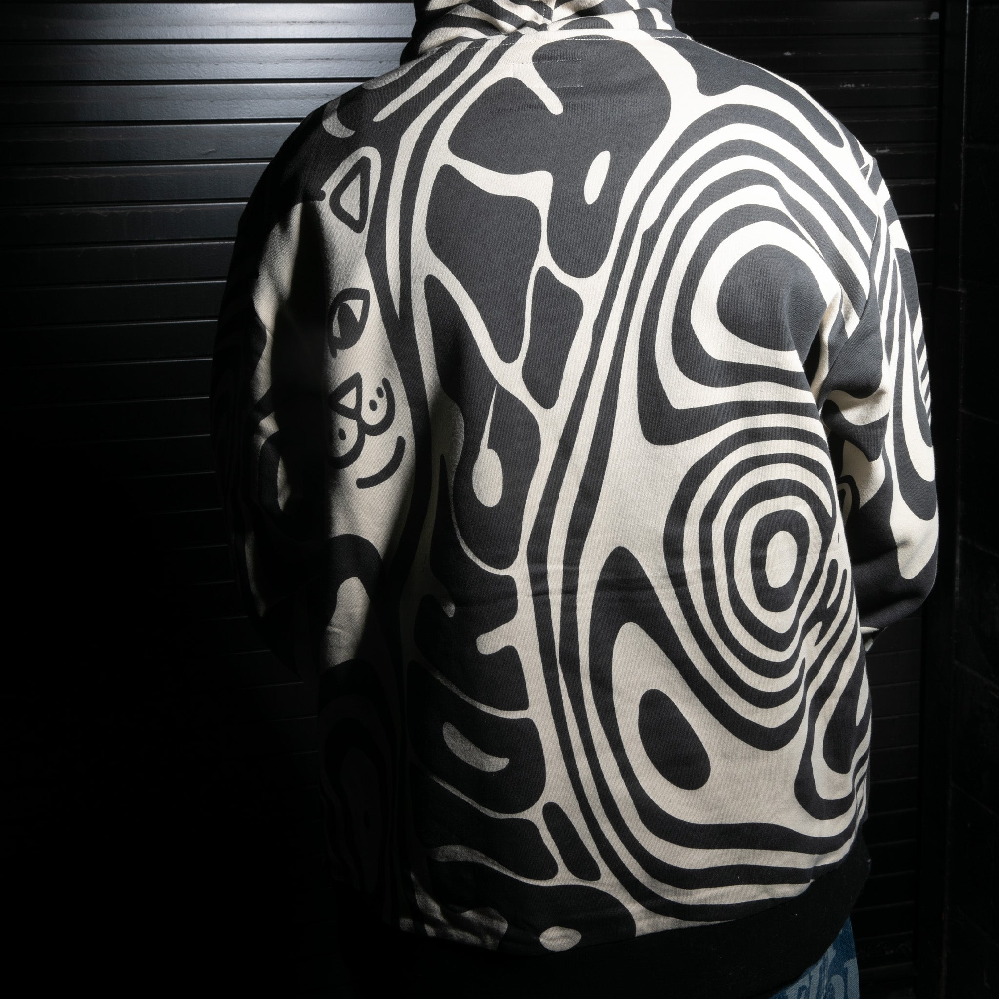 RIPNDIP Hypnotic Hoodie (Black/Cream)