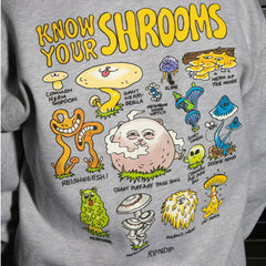 RIPNDIP Know Ur Shrooms Hoodie (Ash Heather)