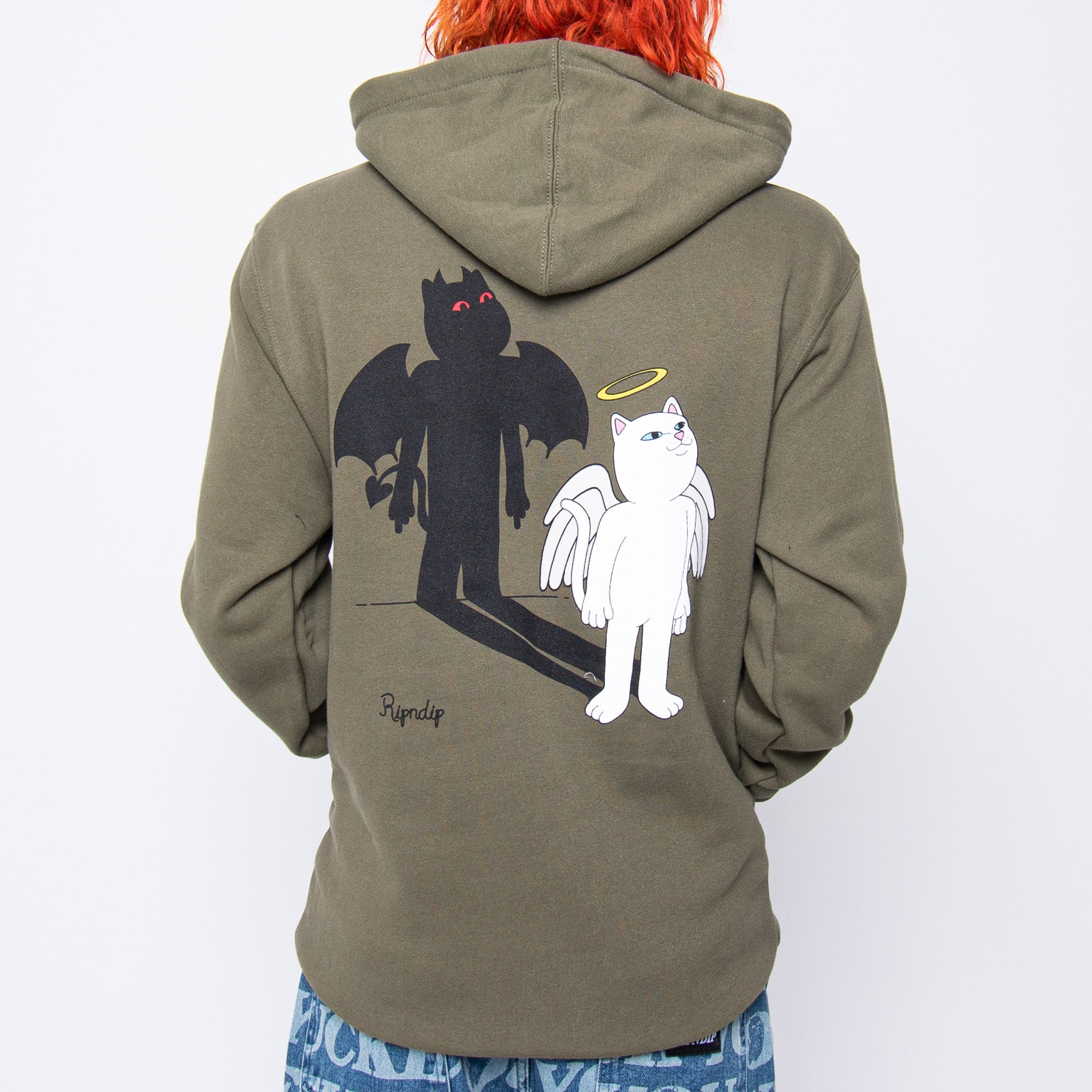 379560 Shadow Friend Hoodie (Army)