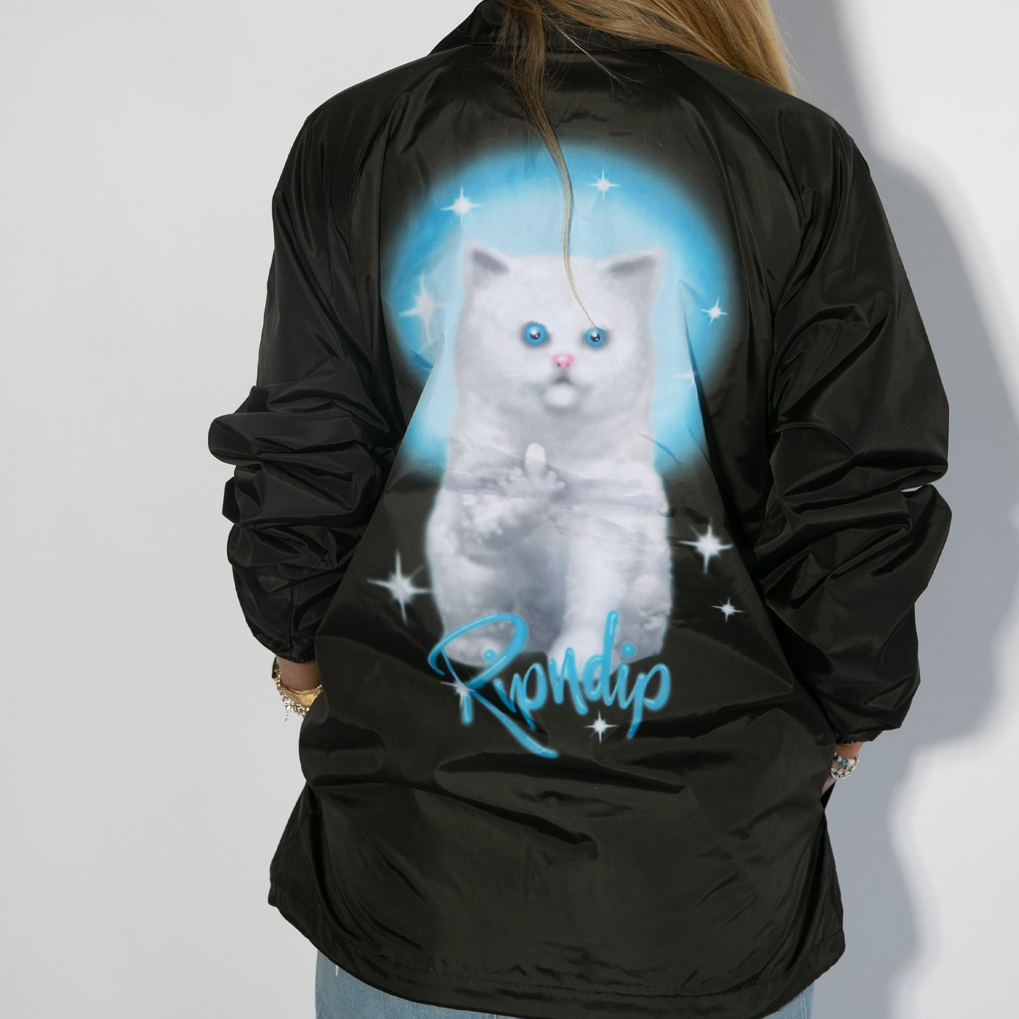 RIPNDIP Sprinkles Coaches Jacket (Black)
