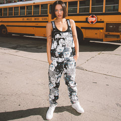 RIPNDIP Family Tree Twill Overalls (Black)