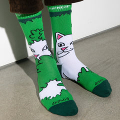 RIPNDIP Imma Head Out Socks (Green)