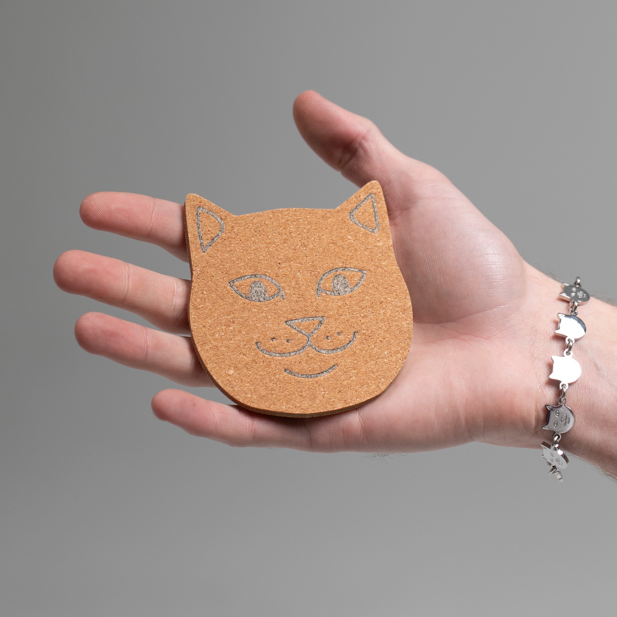 RIPNDIP Lord Nermal 4pc Coaster Set (White)