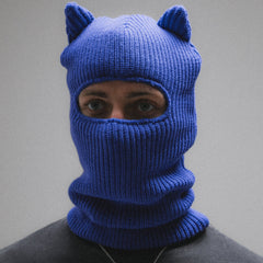 RIPNDIP Kitty Ears Ski Mask (Royal Blue)