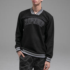 RIPNDIP Team Spirit Polar Fleece Crewneck (Black)