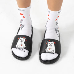 RIPNDIP Nermal Loves Slides (Black)