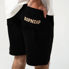 RIPNDIP Shen Nerm Sweatshorts (Black)