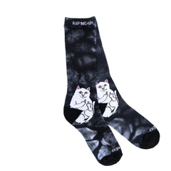 RipNDip Lord Nermal Socks (Black Tie Dye)
