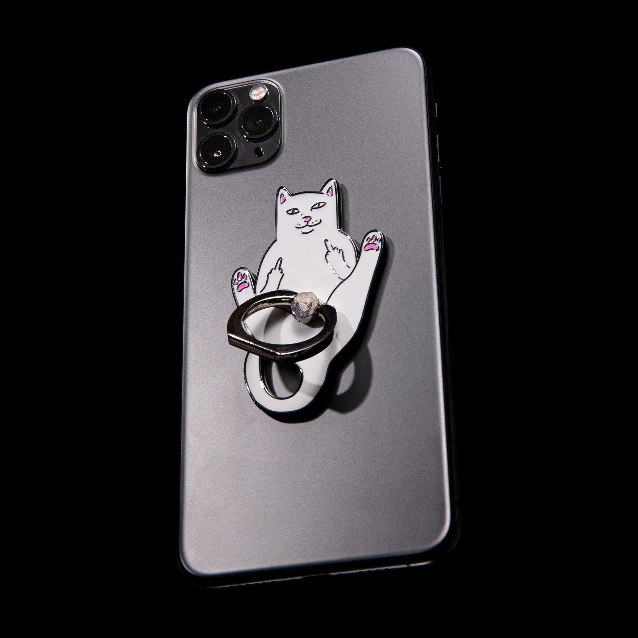 RipNDip Lord Nermal Phone D-Ring (White)