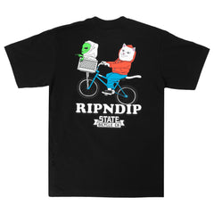 RIPNDIP State Bicycle Co. x Ripndip Tee (Black)