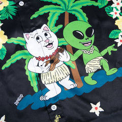 RIPNDIP Aloha Nerm Short Sleeve Button Up (Black)