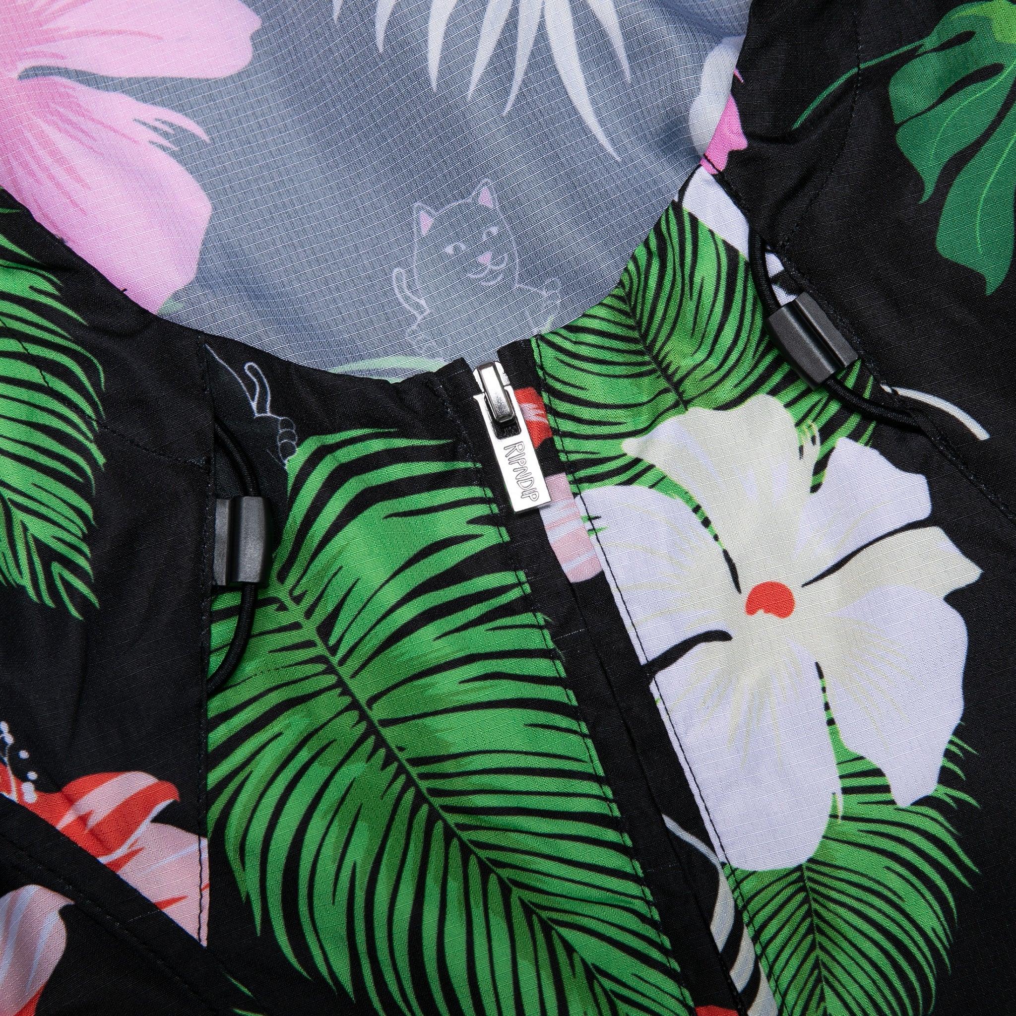 RipNDip Maui Nerm Packable Anorak Jacket (Black)