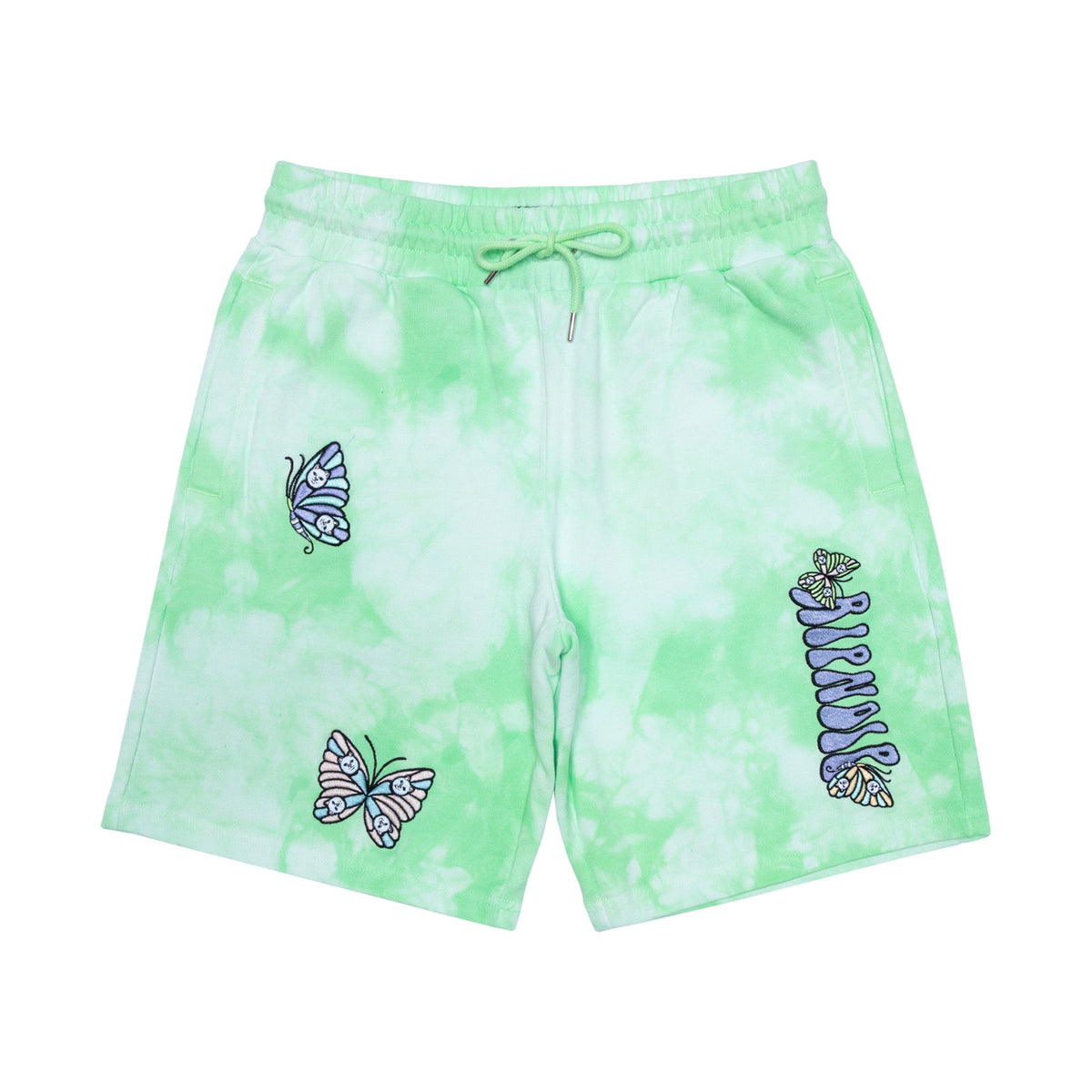 RIPNDIP Think Factory Sweatshorts (Mint Cloud Wash)