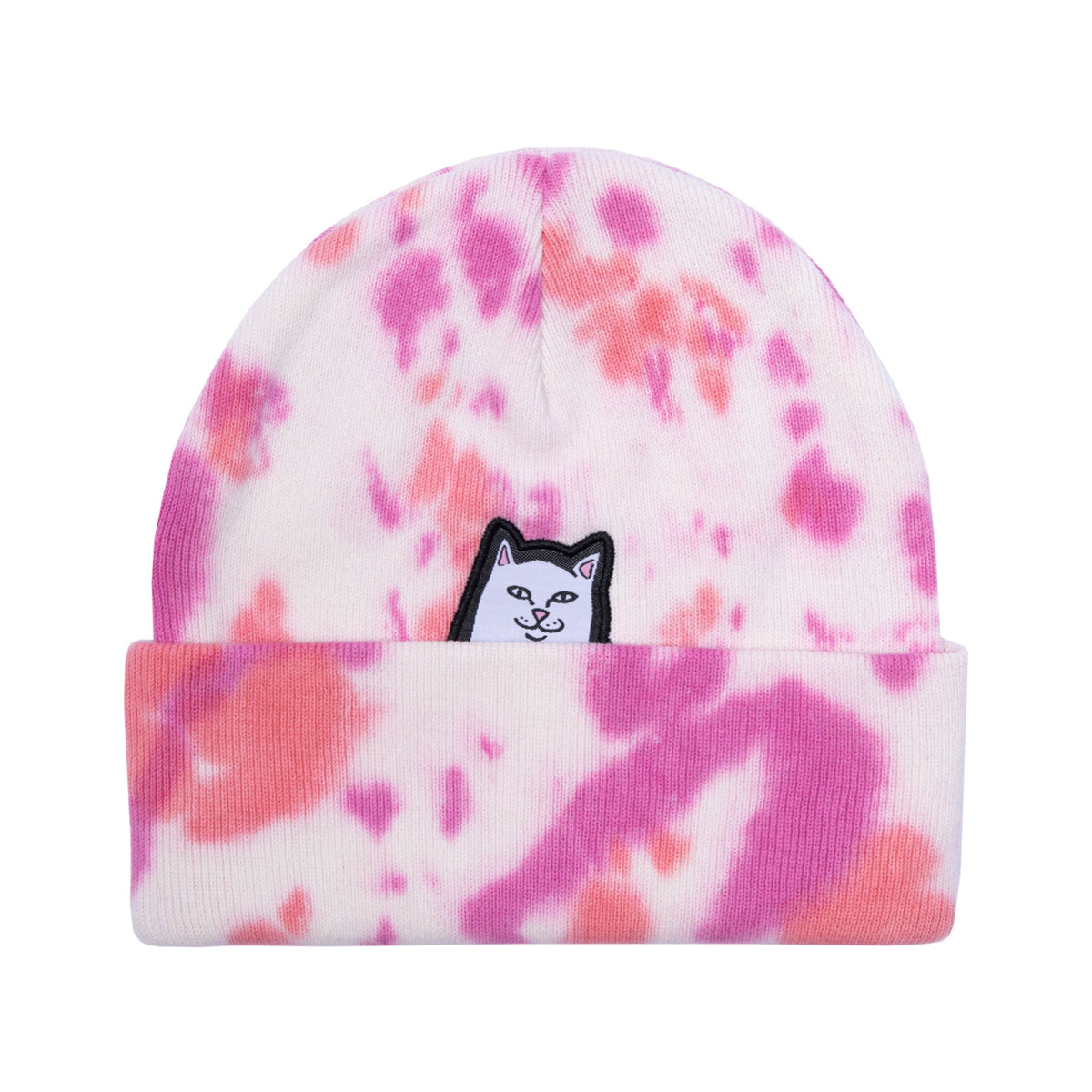 Putnam Lord Nermal Beanie (Pink Tie Dye)