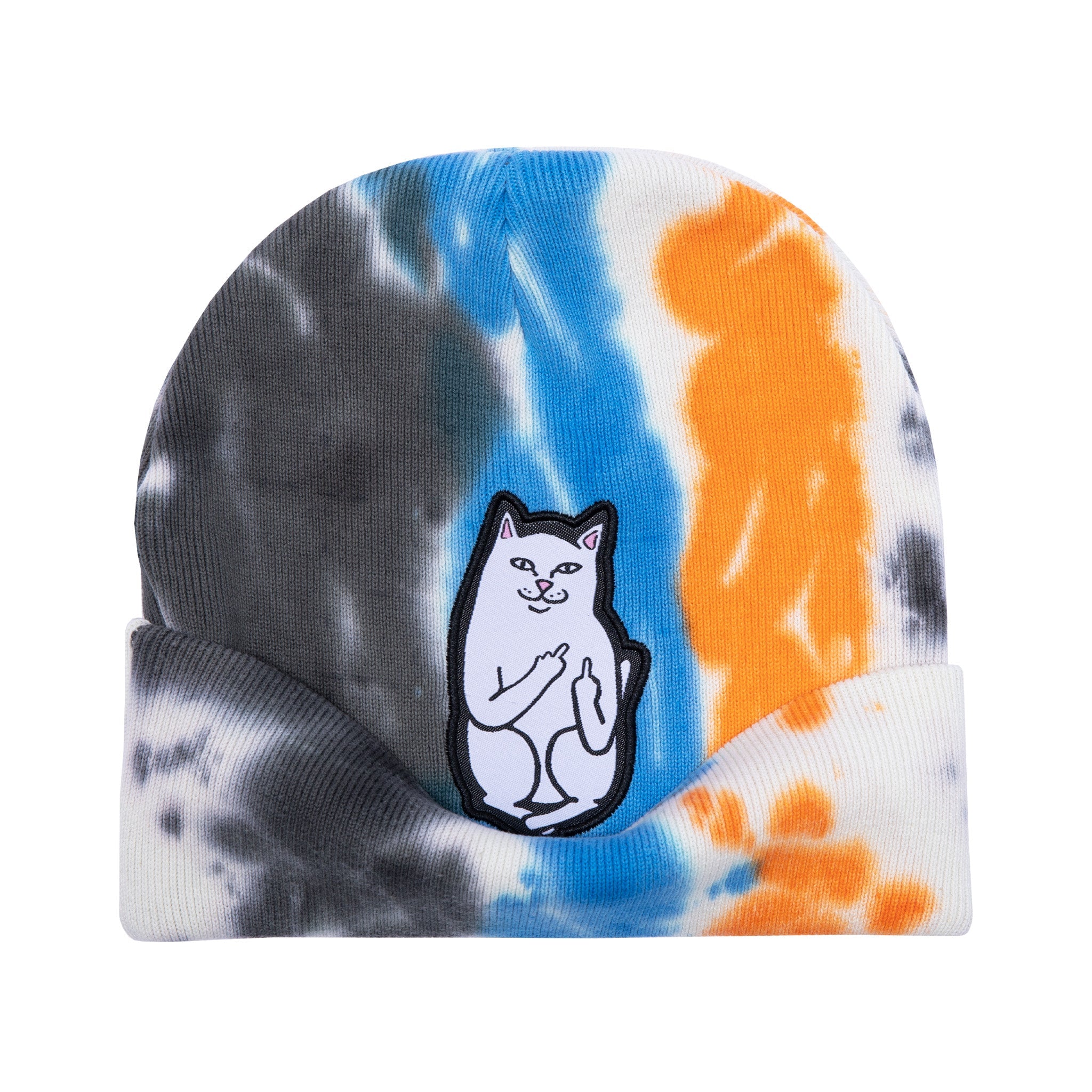Putnam Lord Nermal Beanie (Blue / Orange Tie Dye)