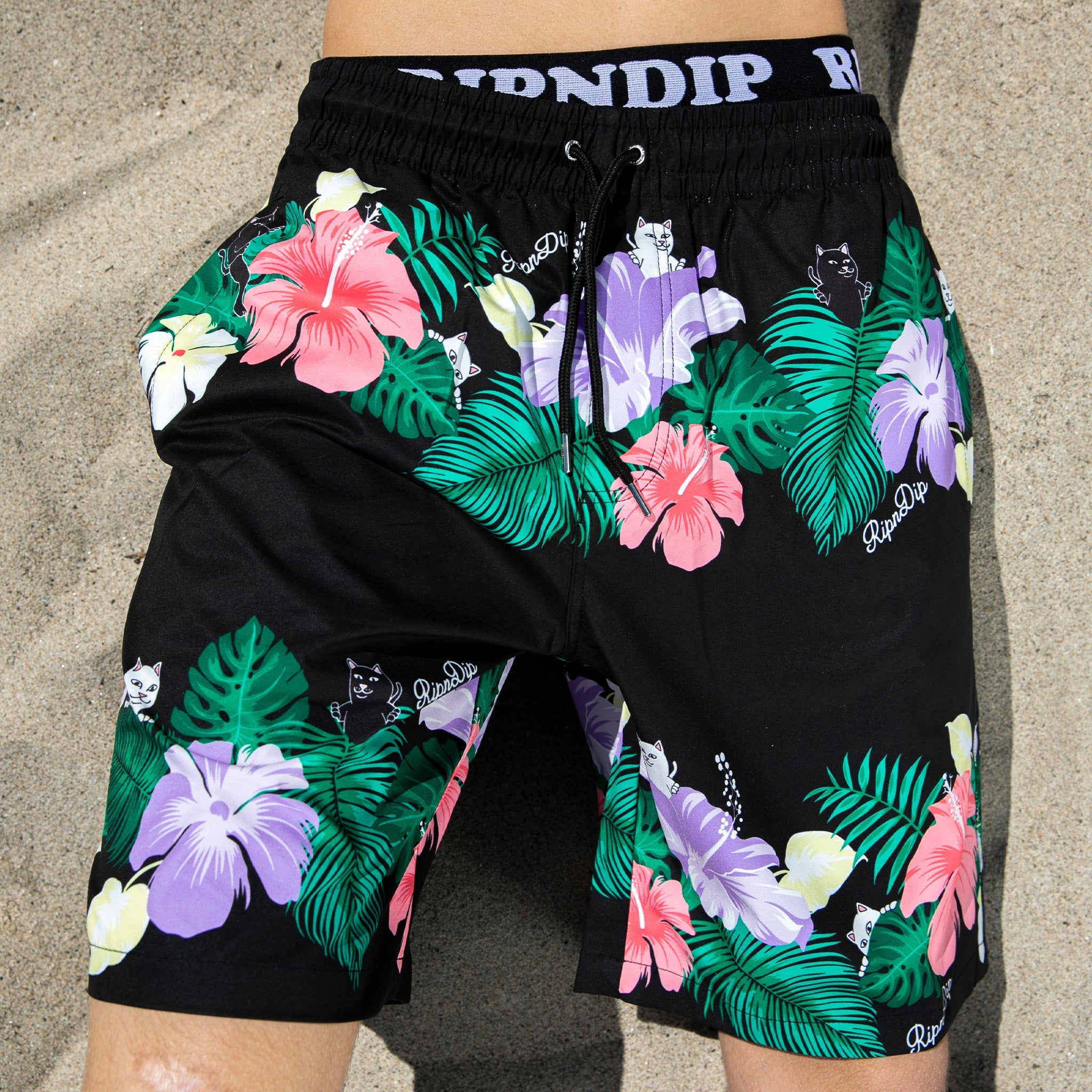 RIPNDIP Pablo Swim Shorts (Black)