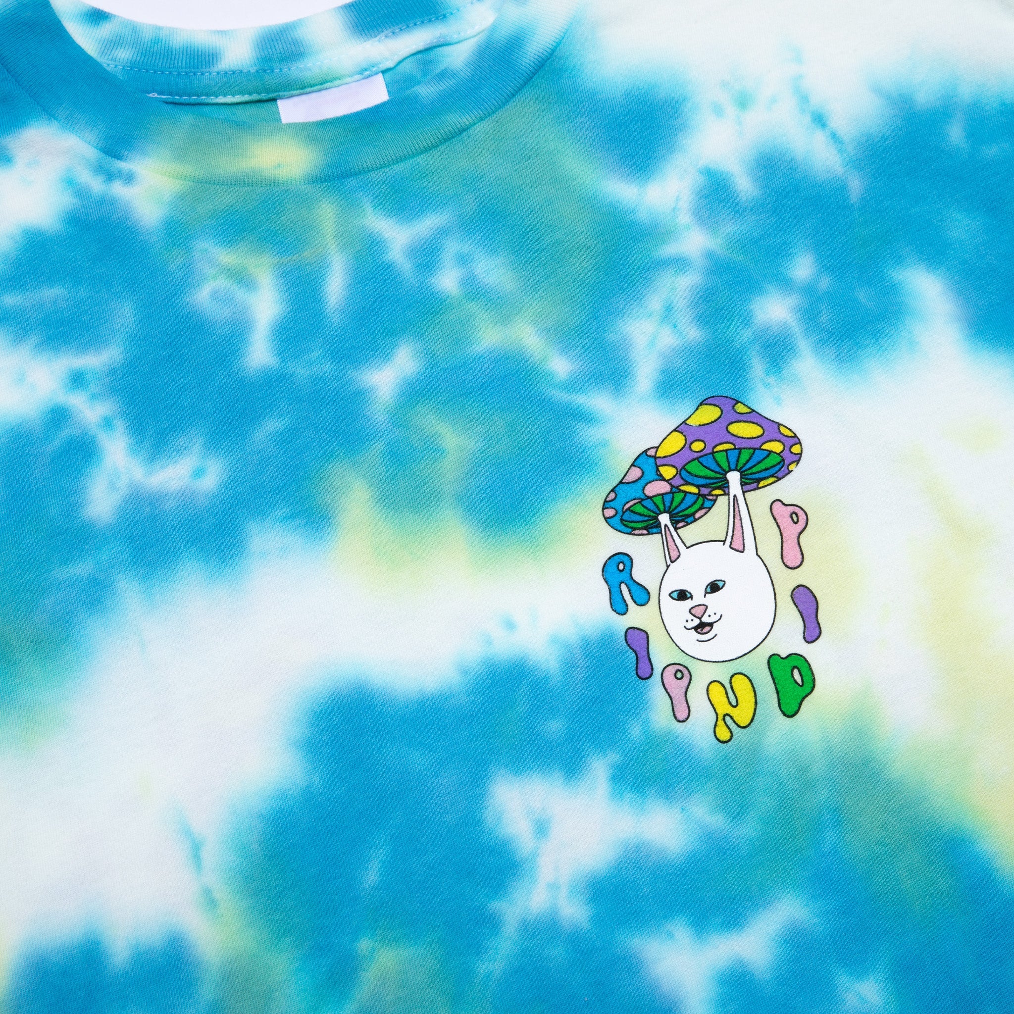 RIPNDIP Boomer Gang Tee (Yellow/Blue Acid Wash)