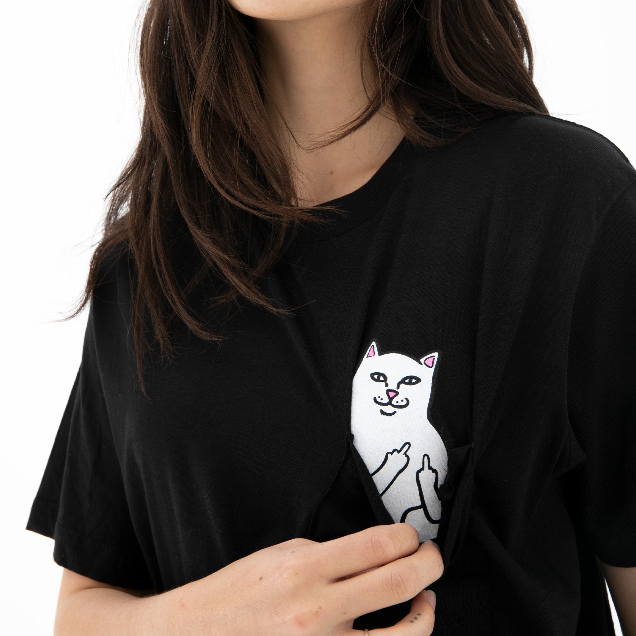 RIPNDIP Lord Nermal S/S Pocket Tee (Black)