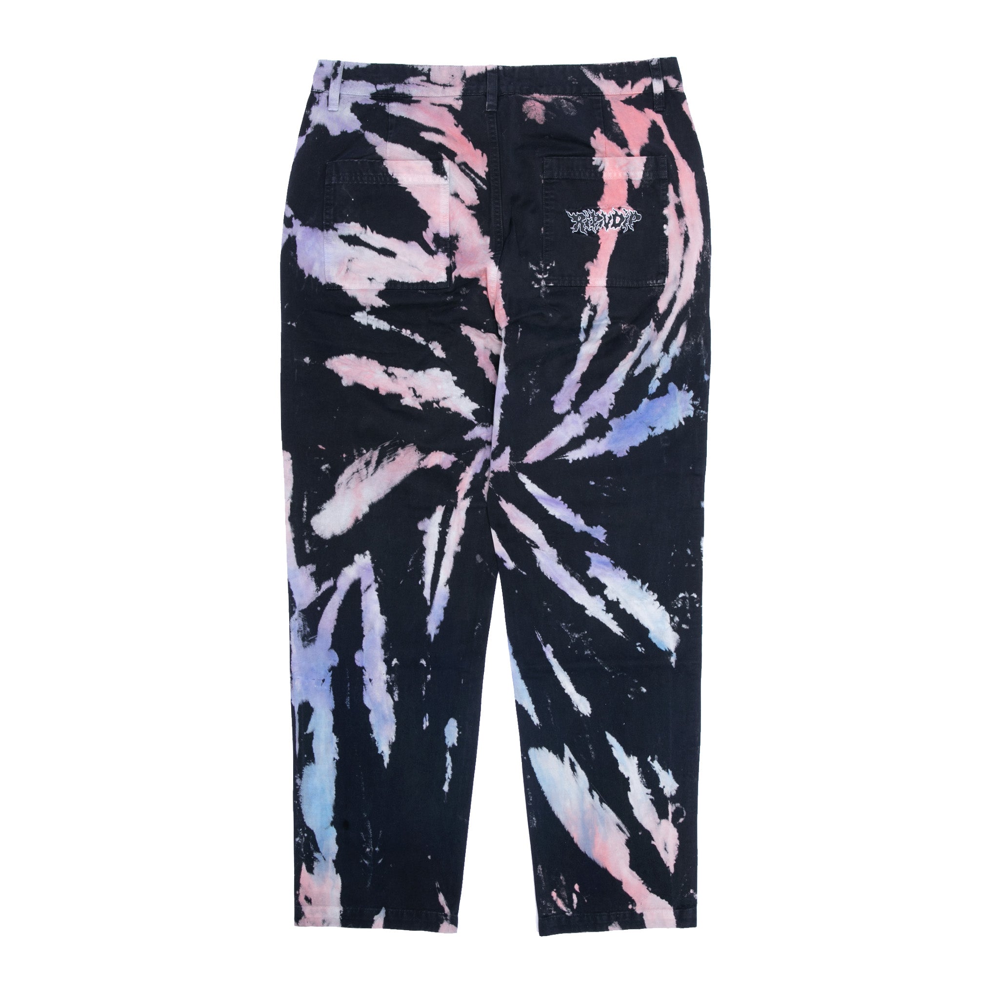 RIPNDIP Blaze Pants (Black/Peach/Purple Tie Dye)