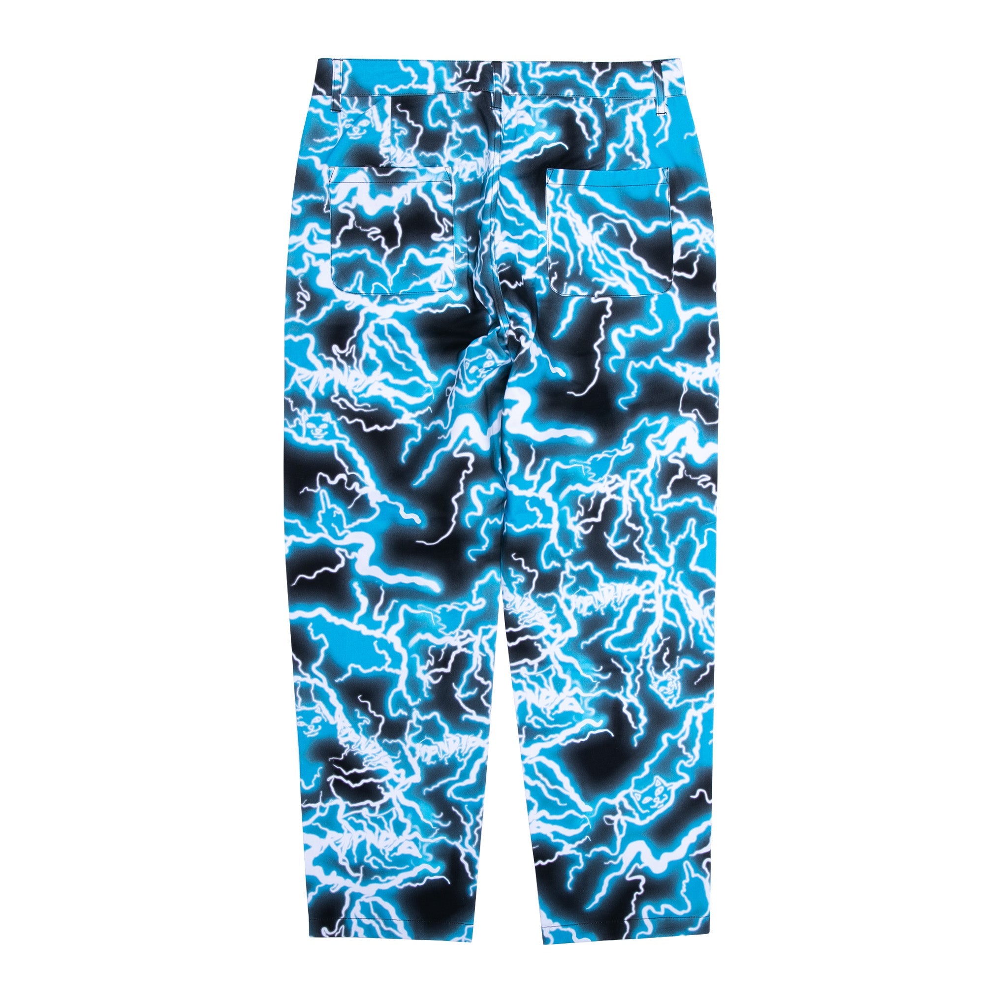 RIPNDIP Nikola Twill Pants (Black/Blue)