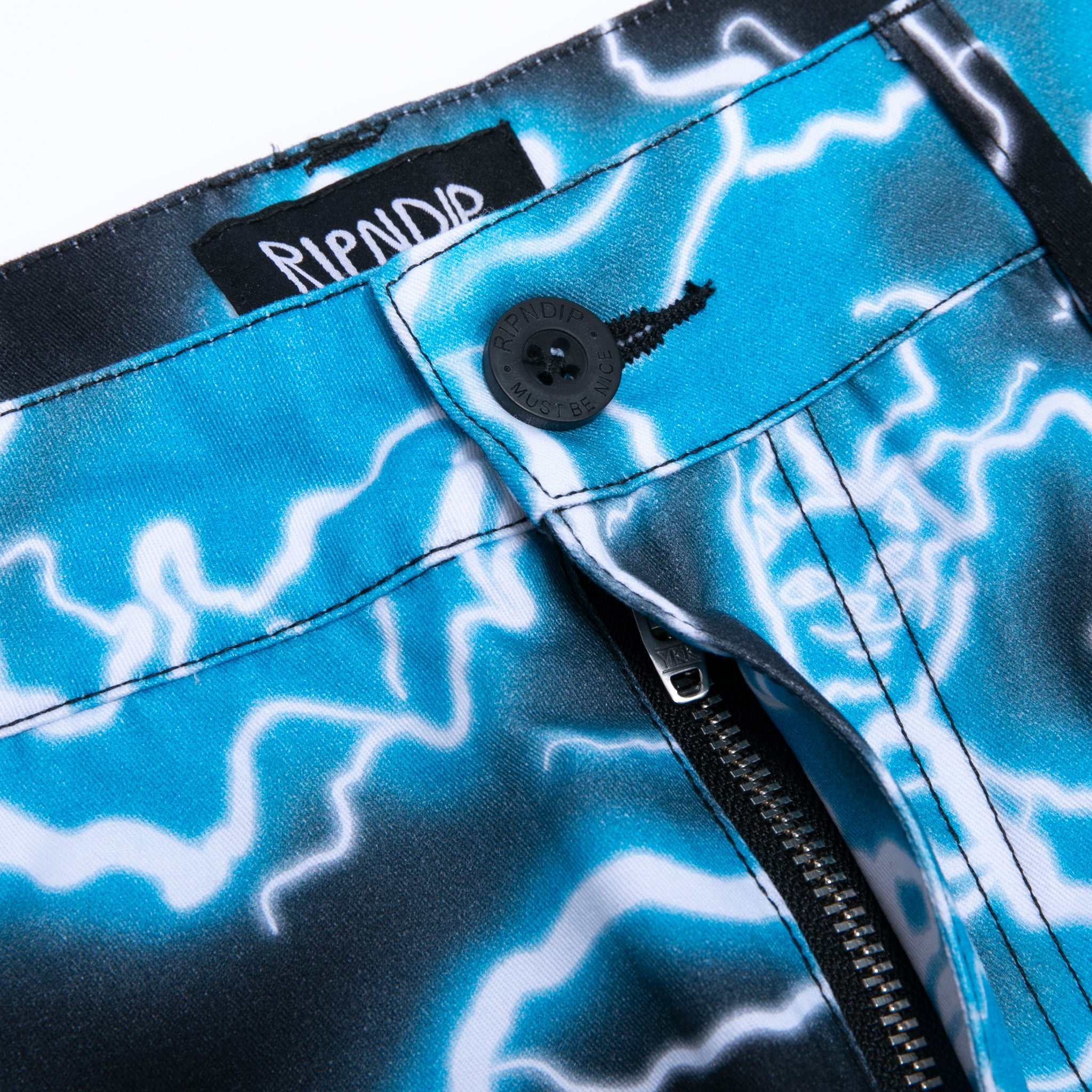 RIPNDIP Nikola Twill Pants (Black/Blue)