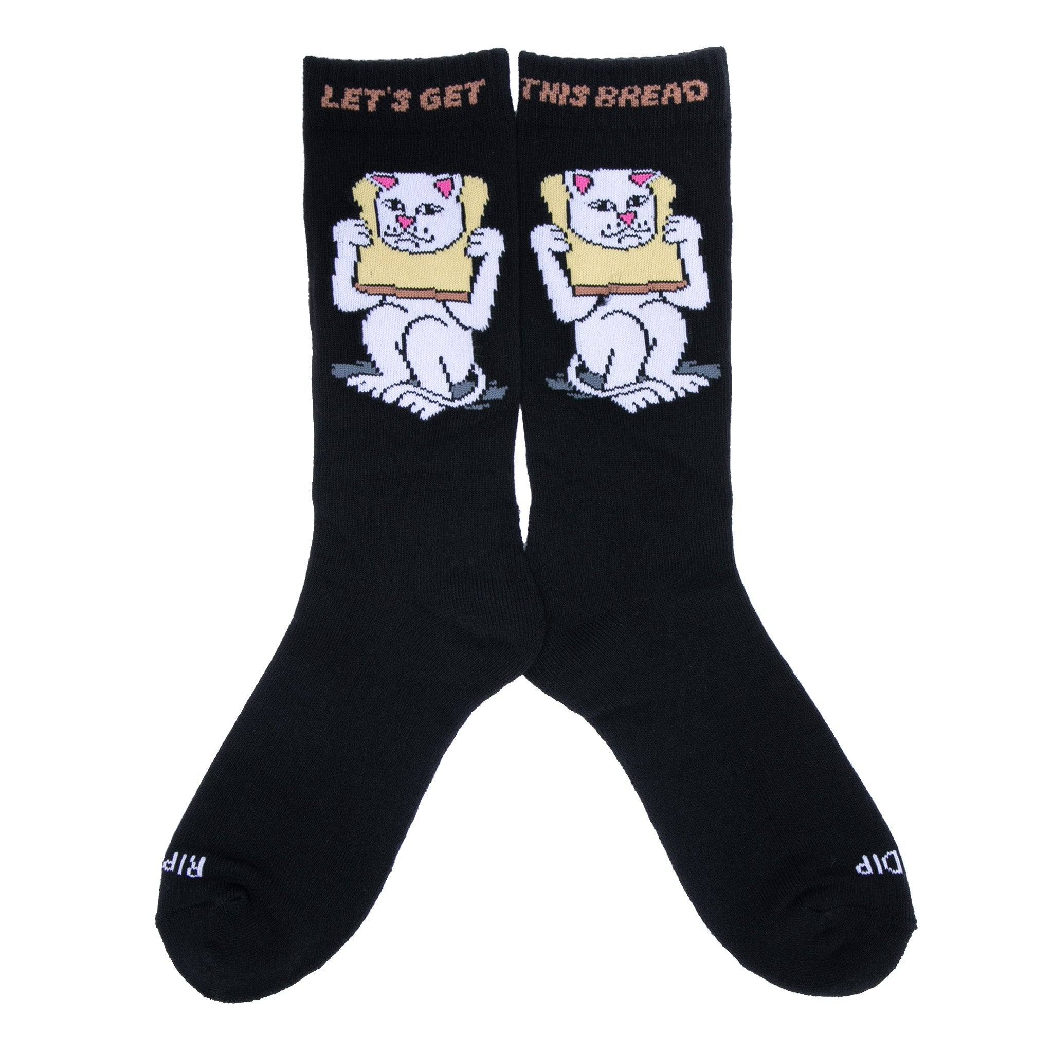 RIPNDIP Gluten Free Socks (Black)