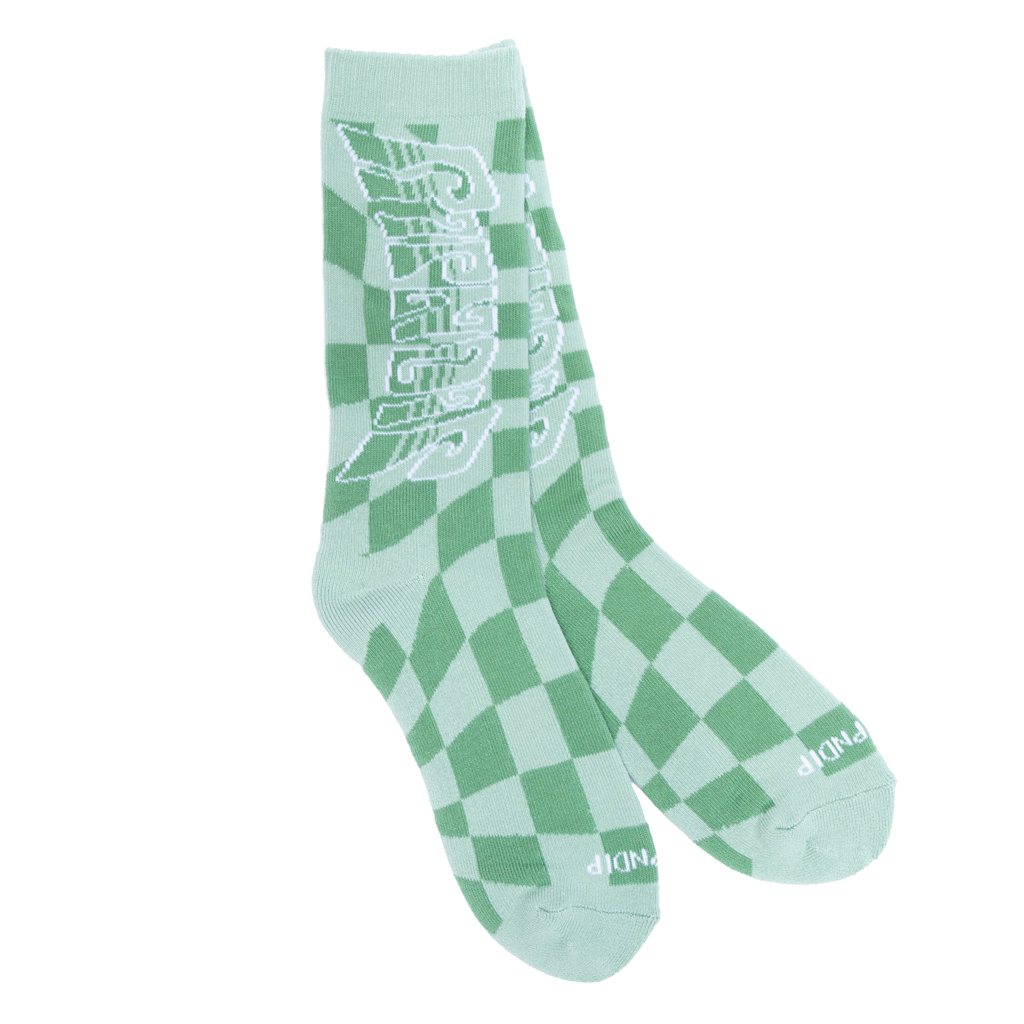 RIPNDIP Checked Socks (Olive)