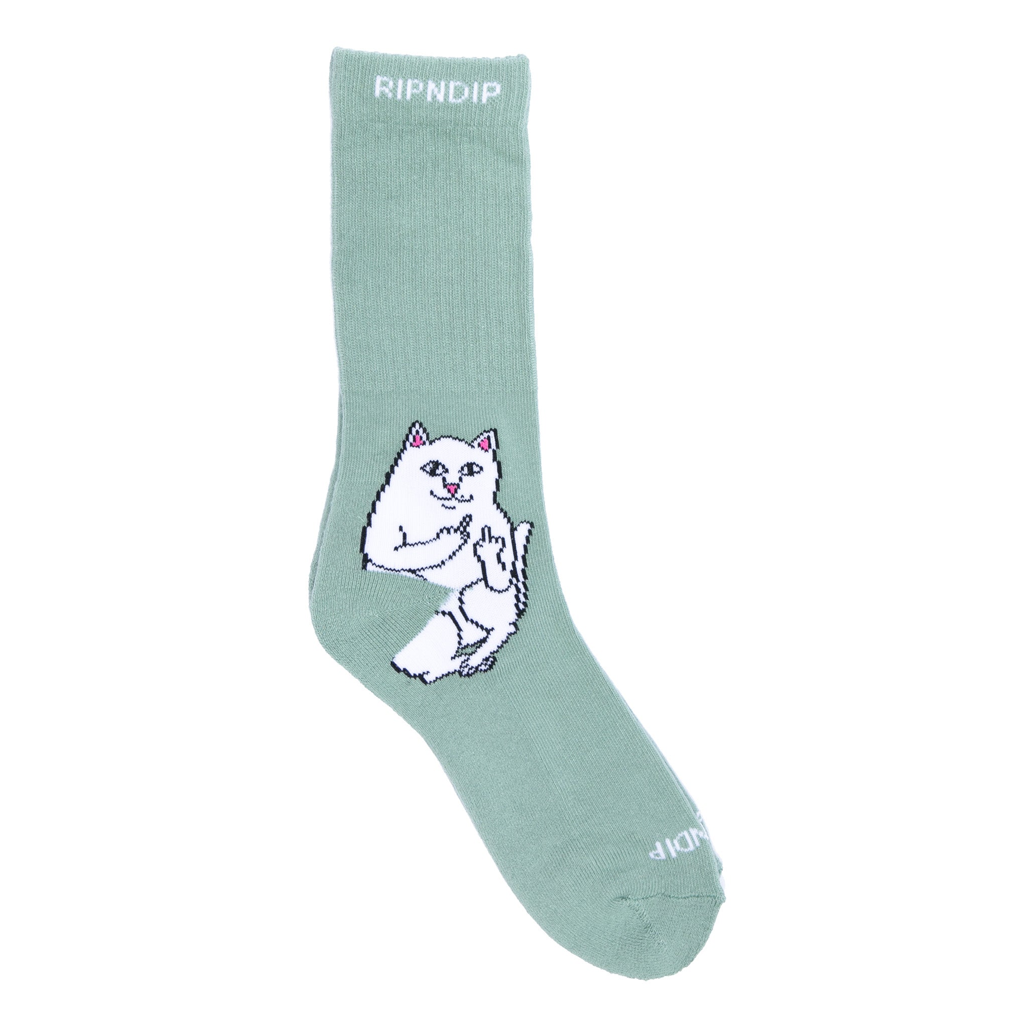 RIPNDIP Lord Nermal Socks (Pine)