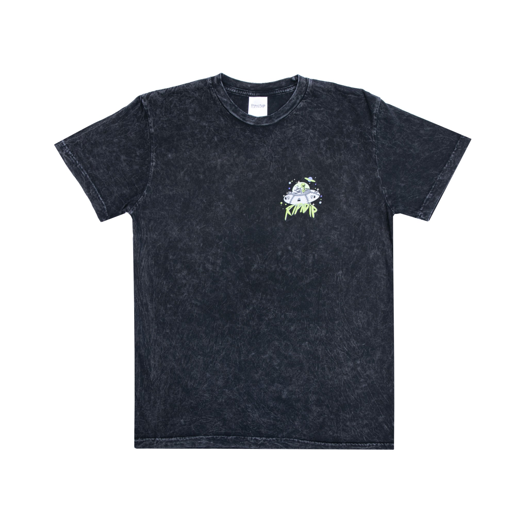 RIPNDIP Abduction Tee (Black Mineral Wash)