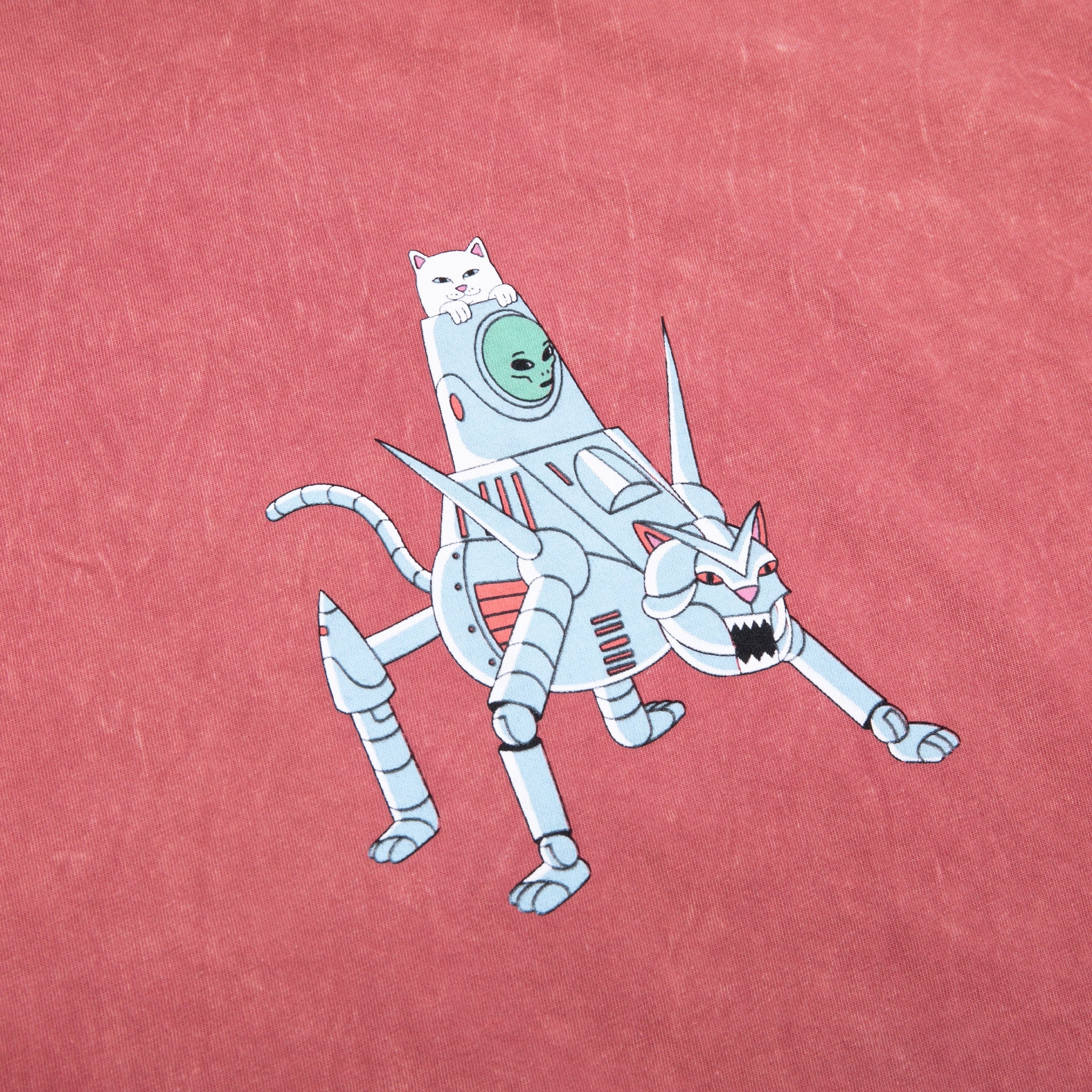 RIPNDIP Robot Attack Tee (Clay Mineral Wash)