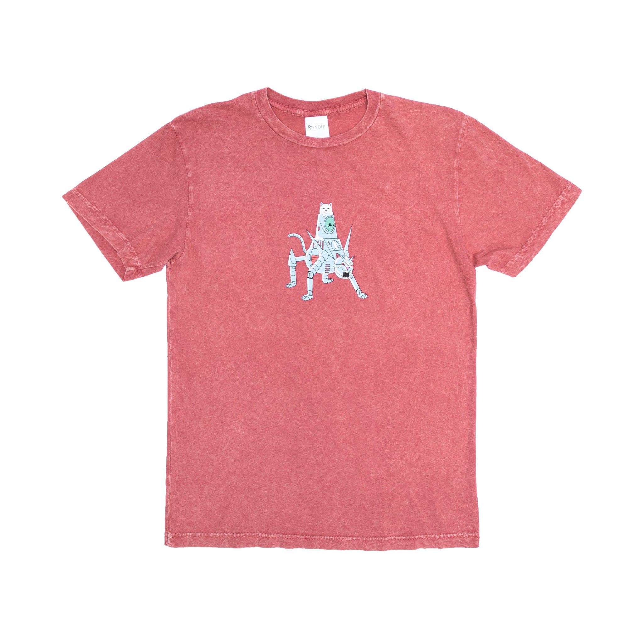 RIPNDIP Robot Attack Tee (Clay Mineral Wash)