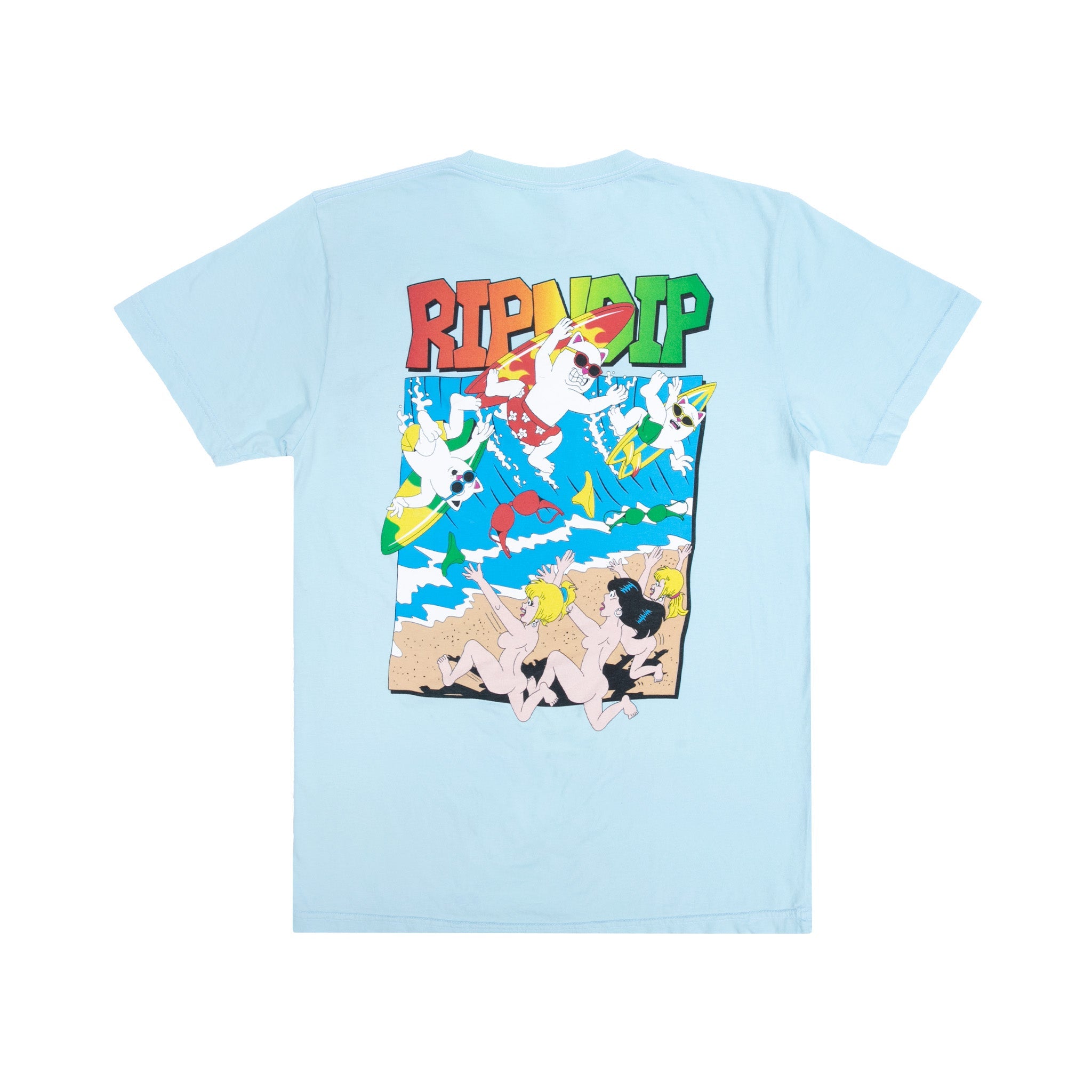 RIPNDIP Summer Break Tee (Baby Blue)