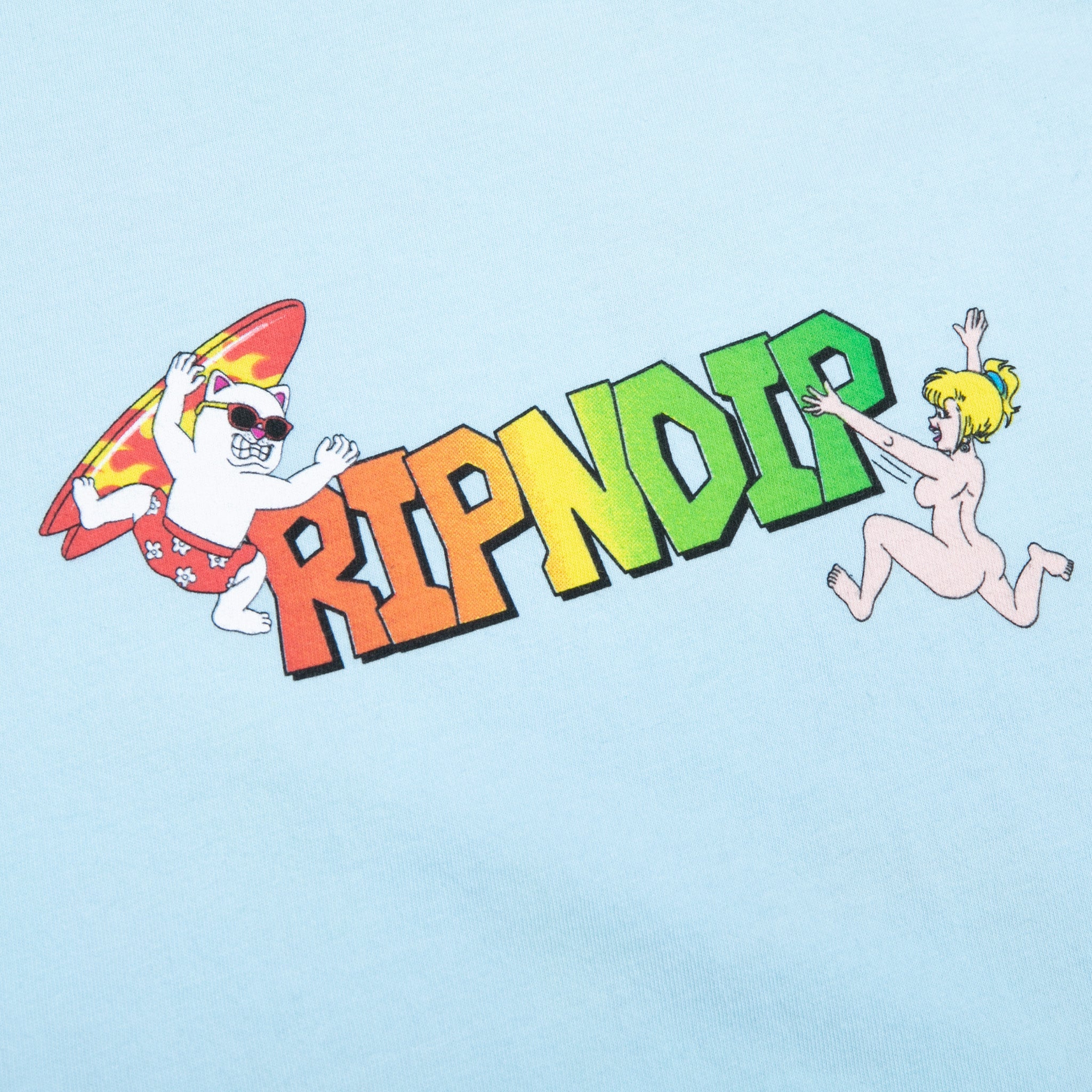 RIPNDIP Summer Break Tee (Baby Blue)
