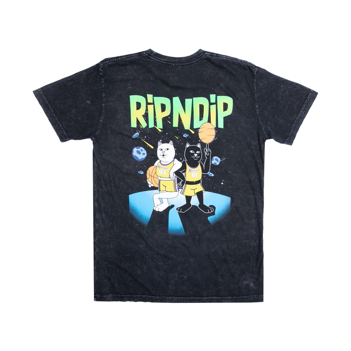 RIPNDIP Nerm Jam Tee (Black Mineral Wash)